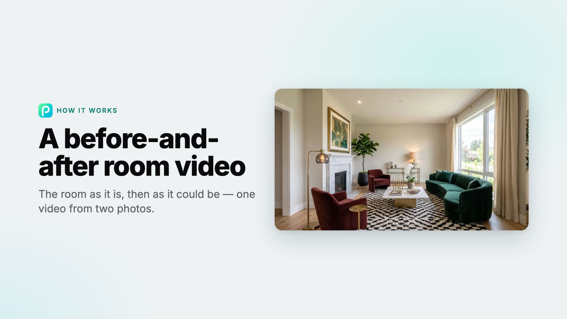 How to make a before-and-after room video in Pixly