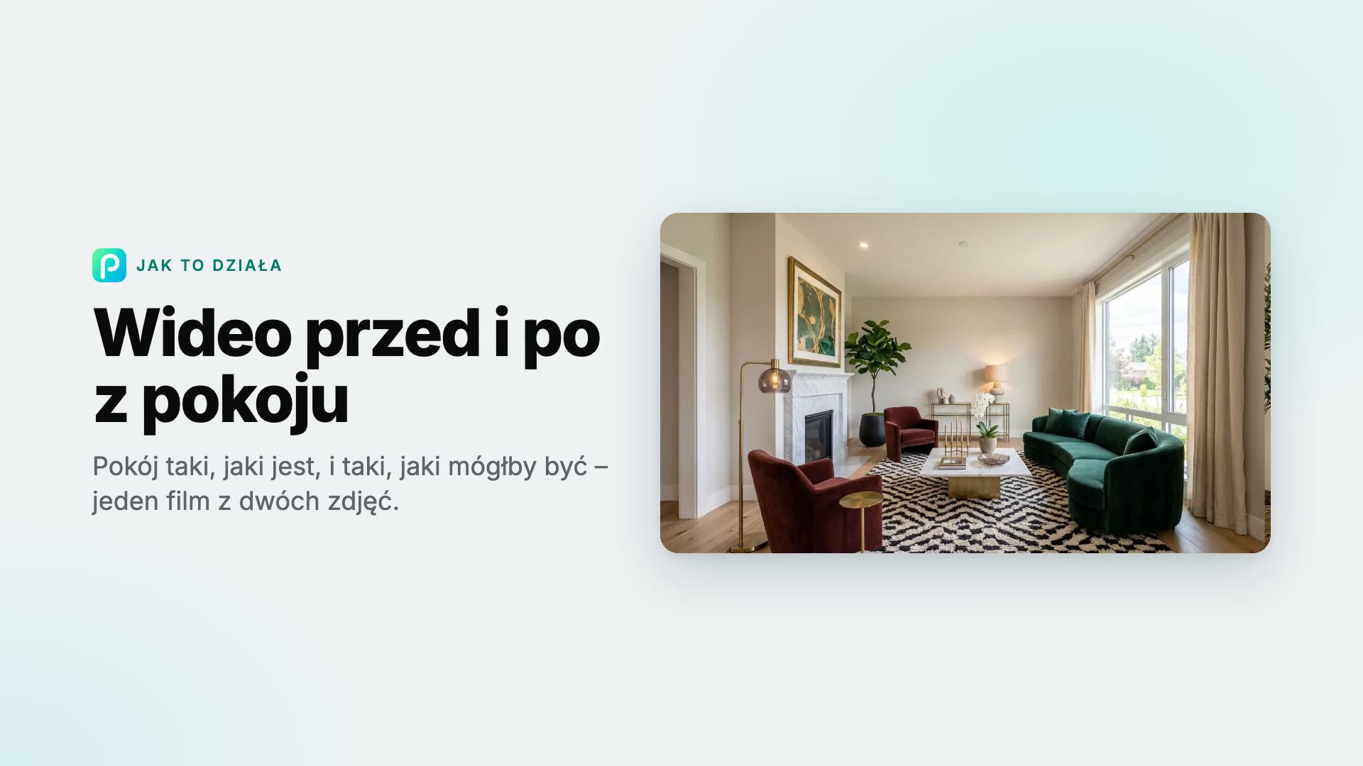 Jak zrobić wideo przed i po z pokoju w Pixly