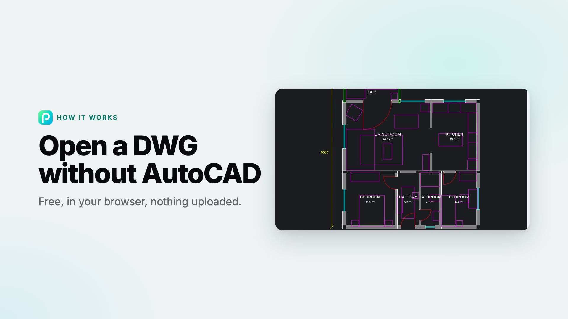 How to open a DWG file without AutoCAD