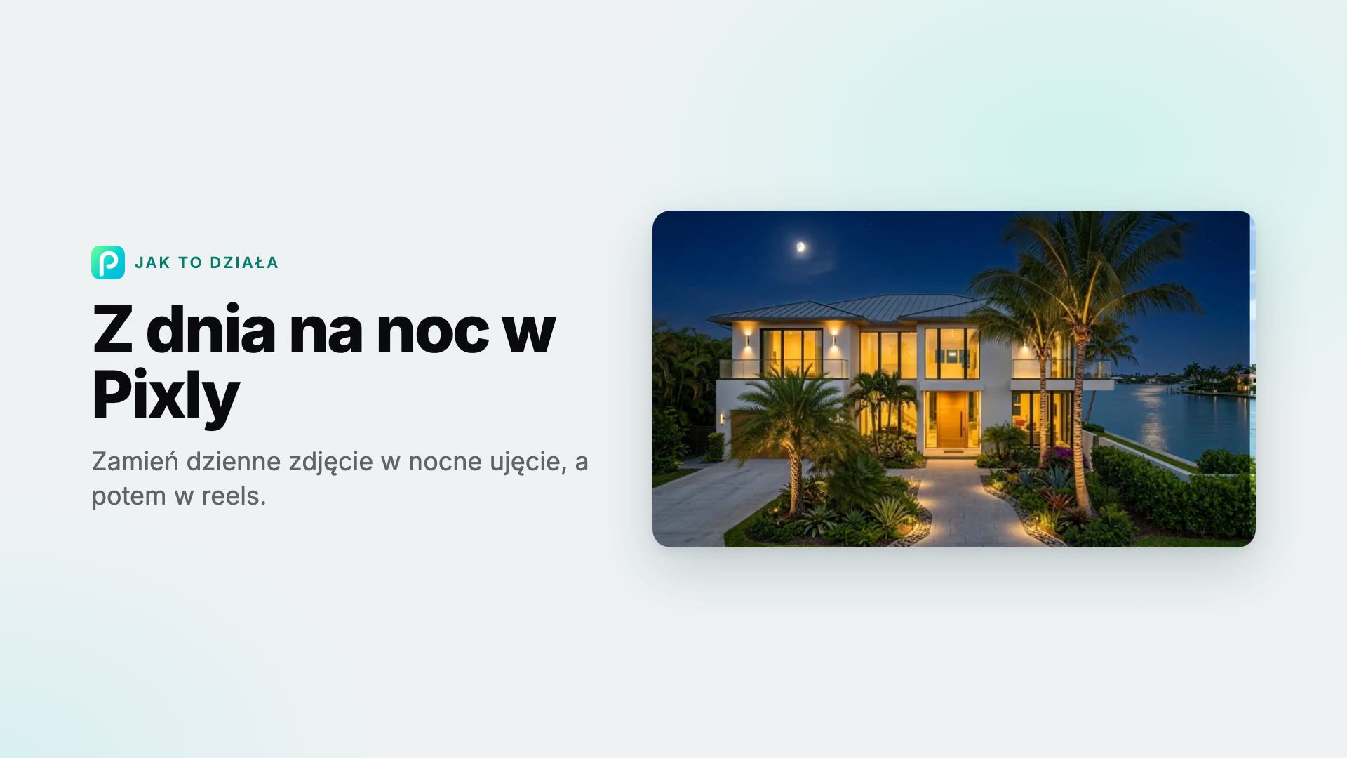Jak zamienić zdjęcie dzienne w nocne w Pixly