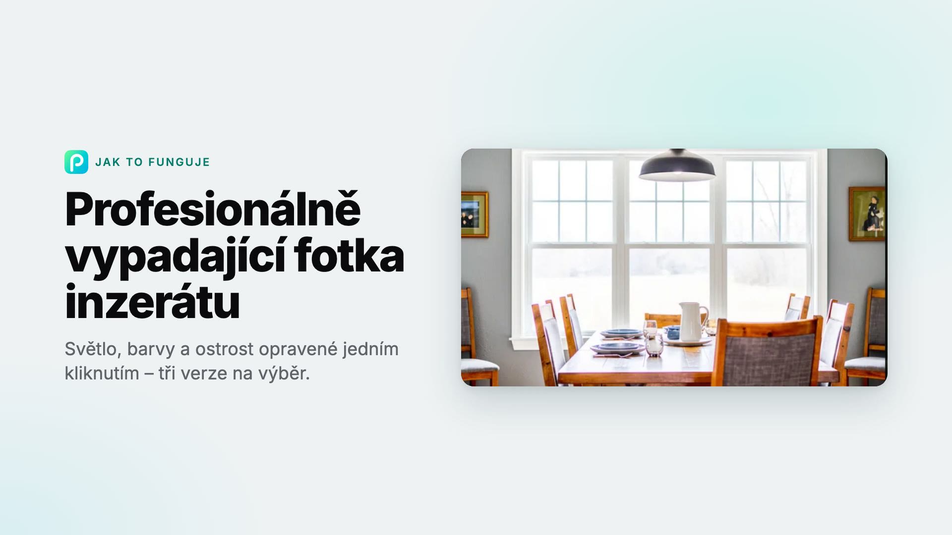 Jak upravit fotky nemovitostí pomocí AI v Pixly