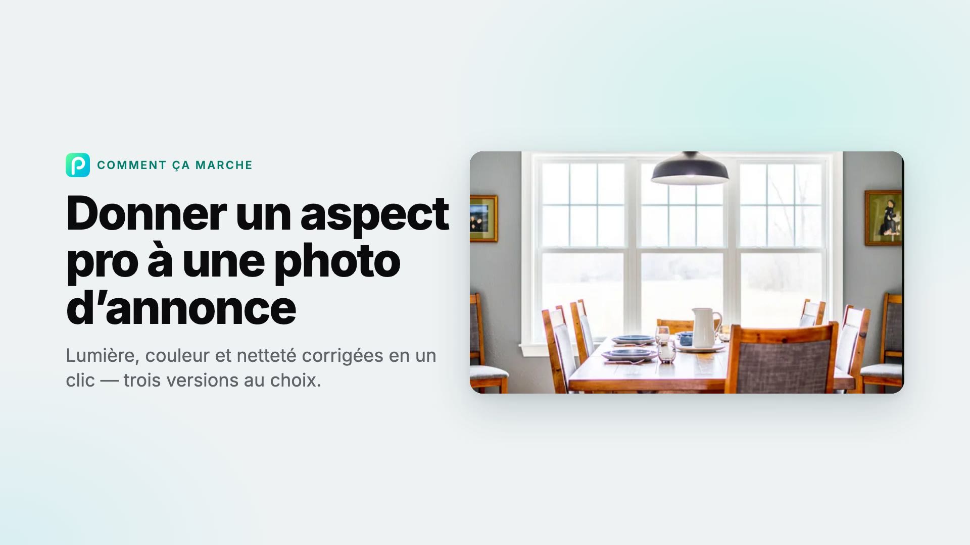 Comment retoucher des photos immobilières avec l’IA dans Pixly