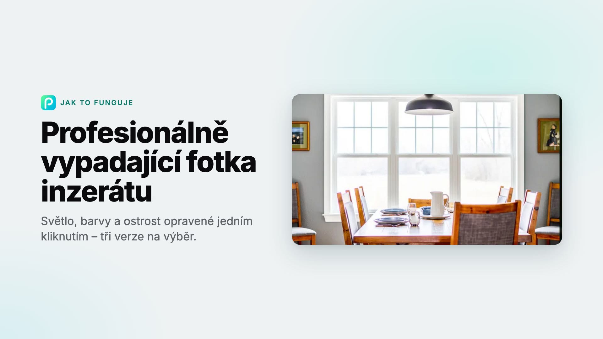 Jak upravit fotky nemovitostí pomocí AI v Pixly