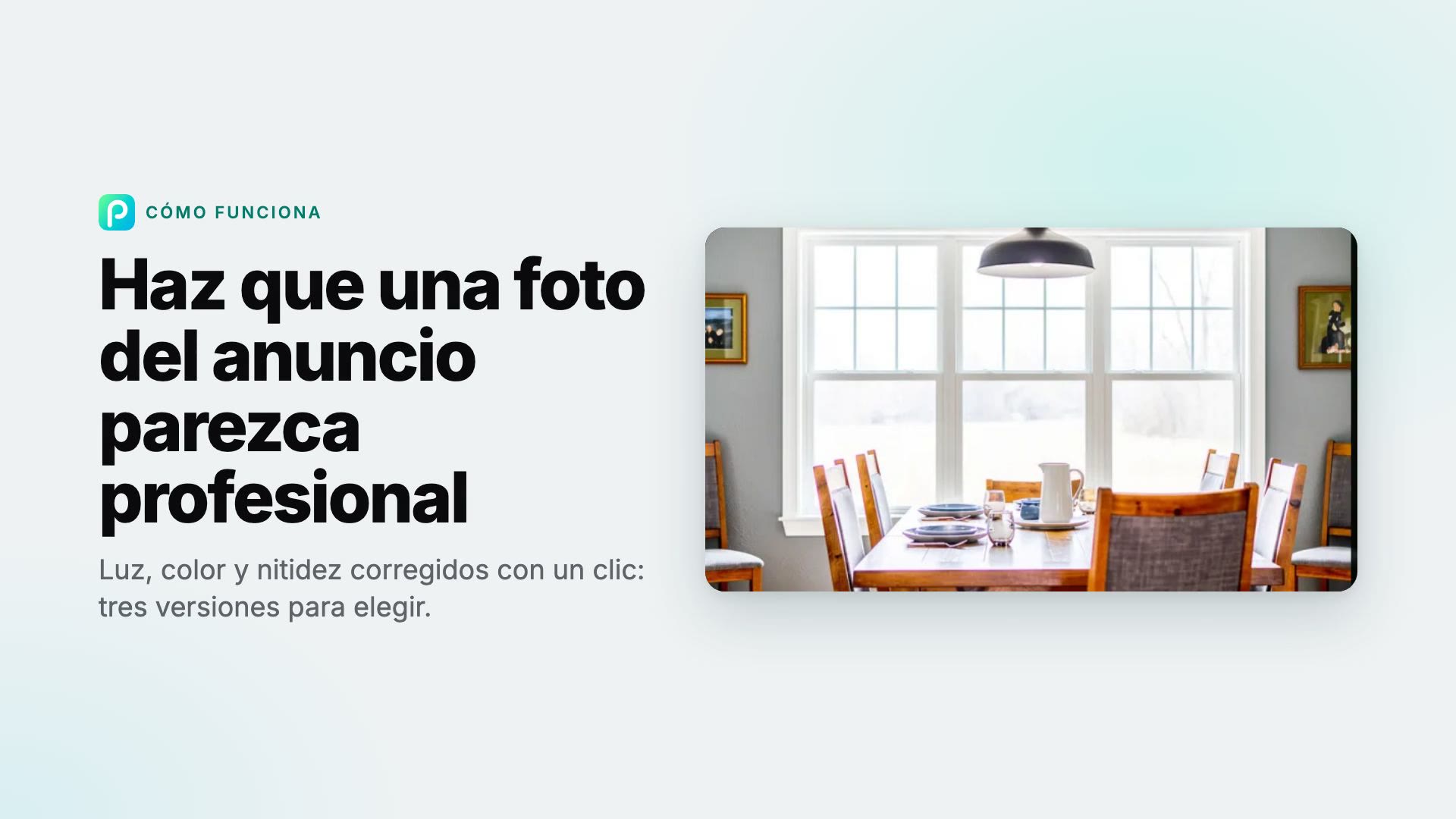 Cómo editar fotos inmobiliarias con IA en Pixly
