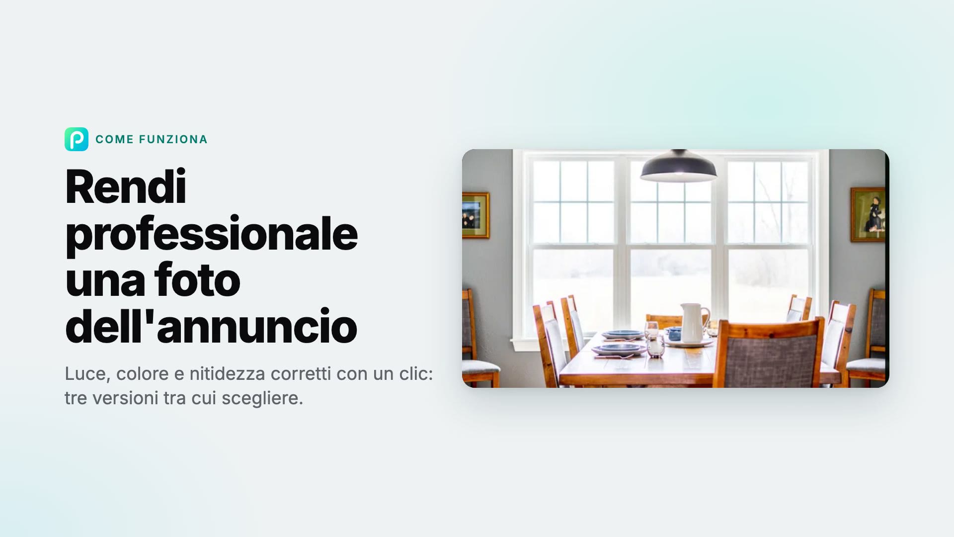 Come modificare le foto immobiliari con l'IA in Pixly