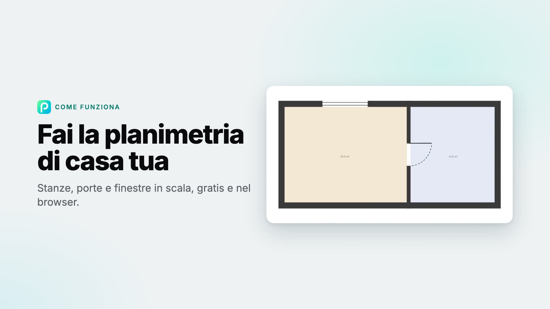 Come fare la planimetria di casa con Pixly