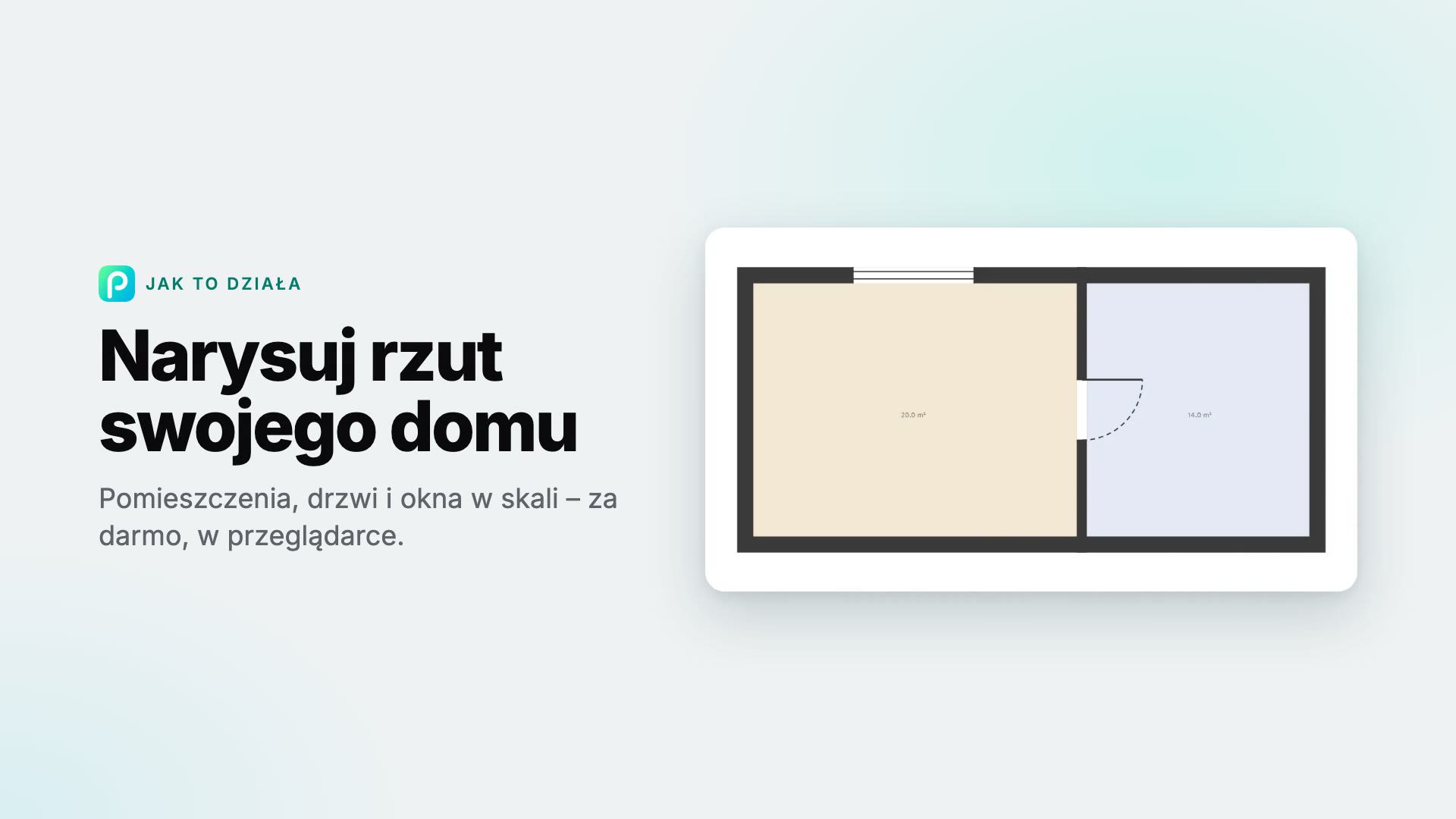 Jak narysować rzut domu w Pixly