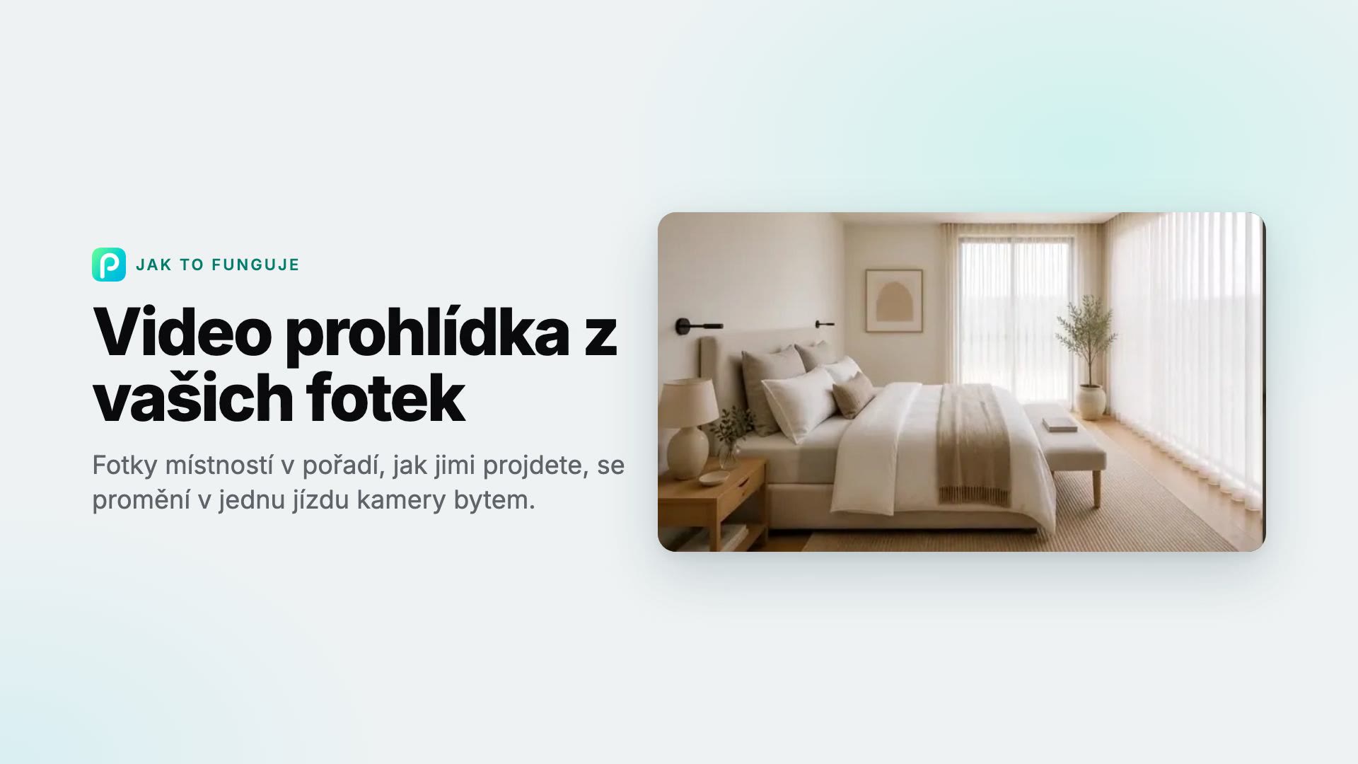 Jak v Pixly udělat video nemovitosti z fotek