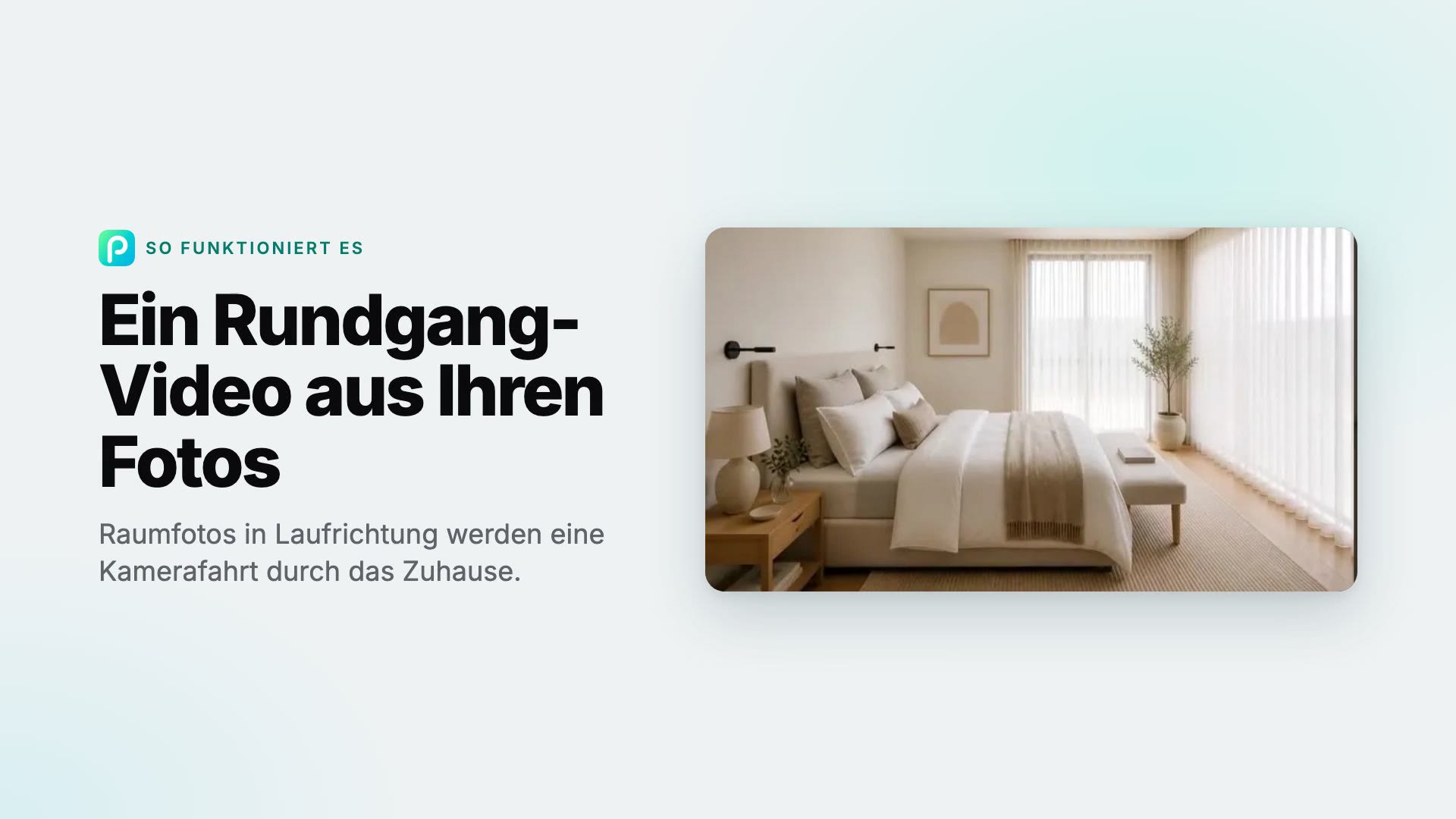 So erstellen Sie in Pixly ein Immobilienvideo aus Fotos