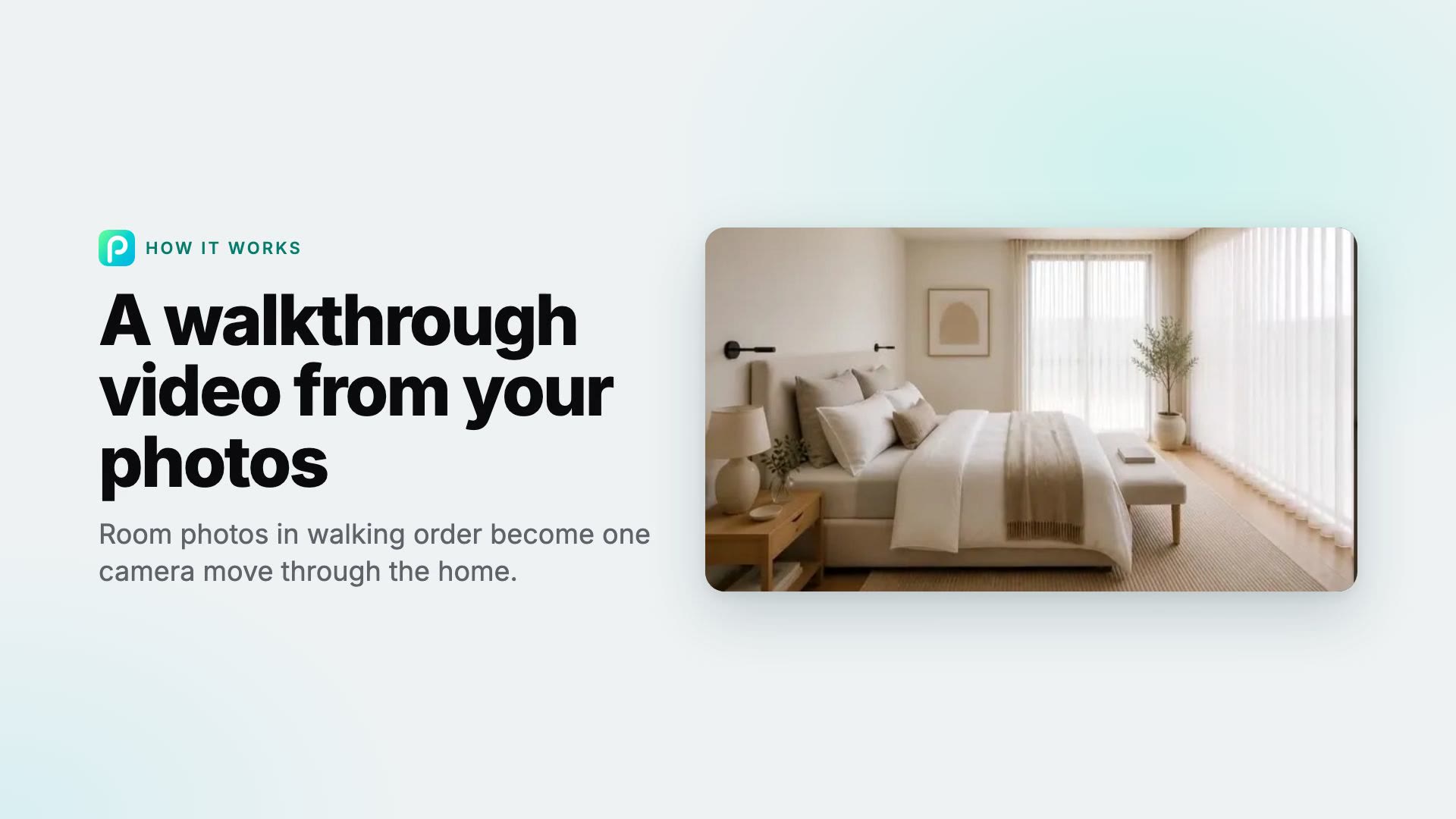 How to make a real estate video from photos in Pixly