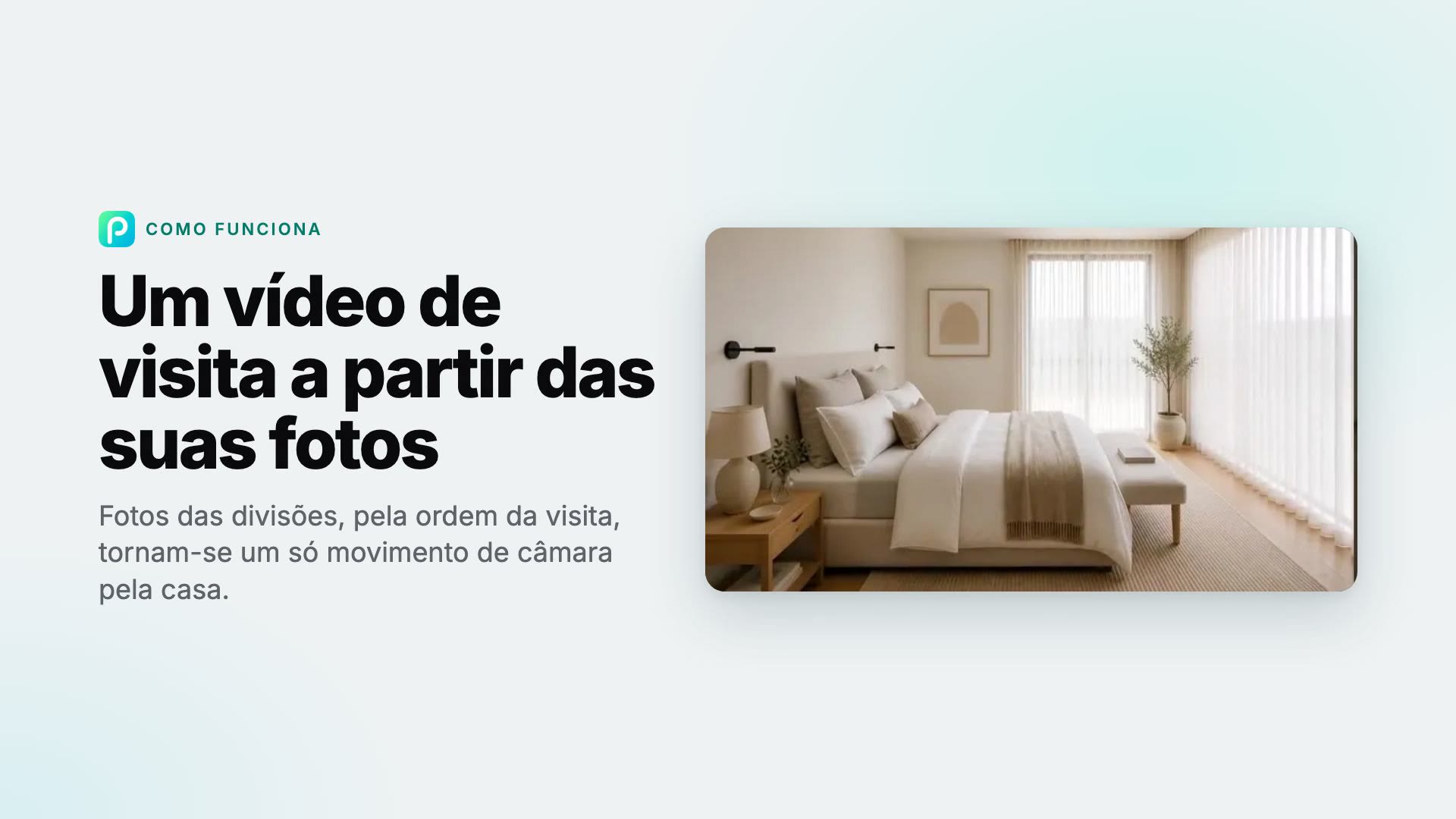 Como fazer um vídeo imobiliário a partir de fotos no Pixly