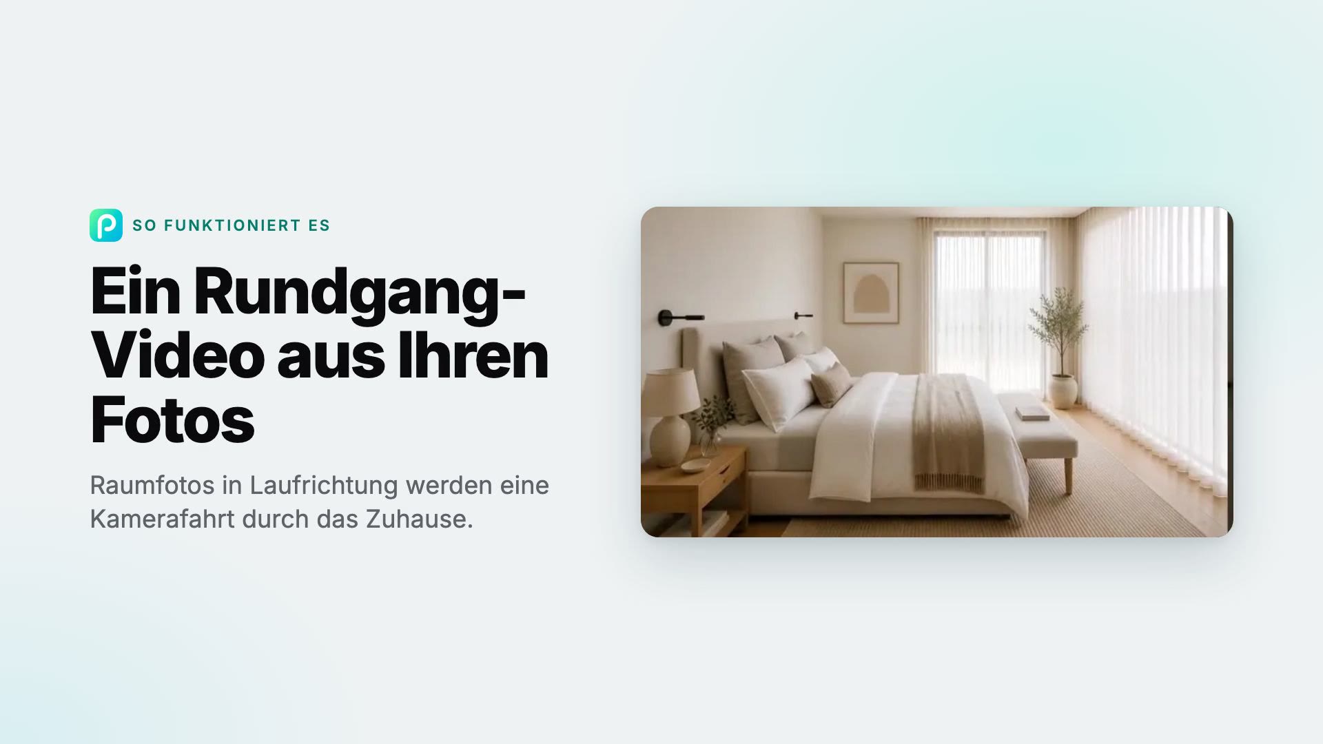 So erstellen Sie in Pixly ein Immobilien-Rundgang-Video