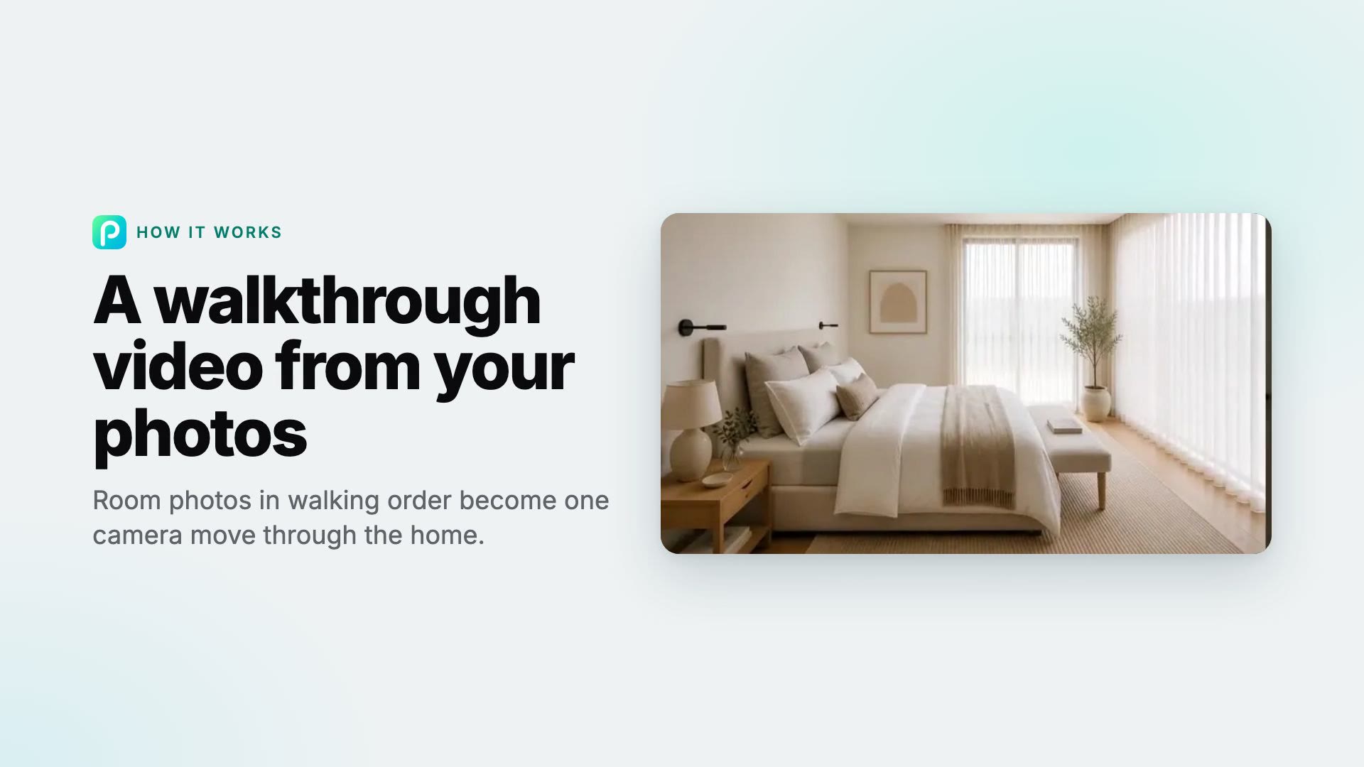 How to make a real estate walkthrough video in Pixly