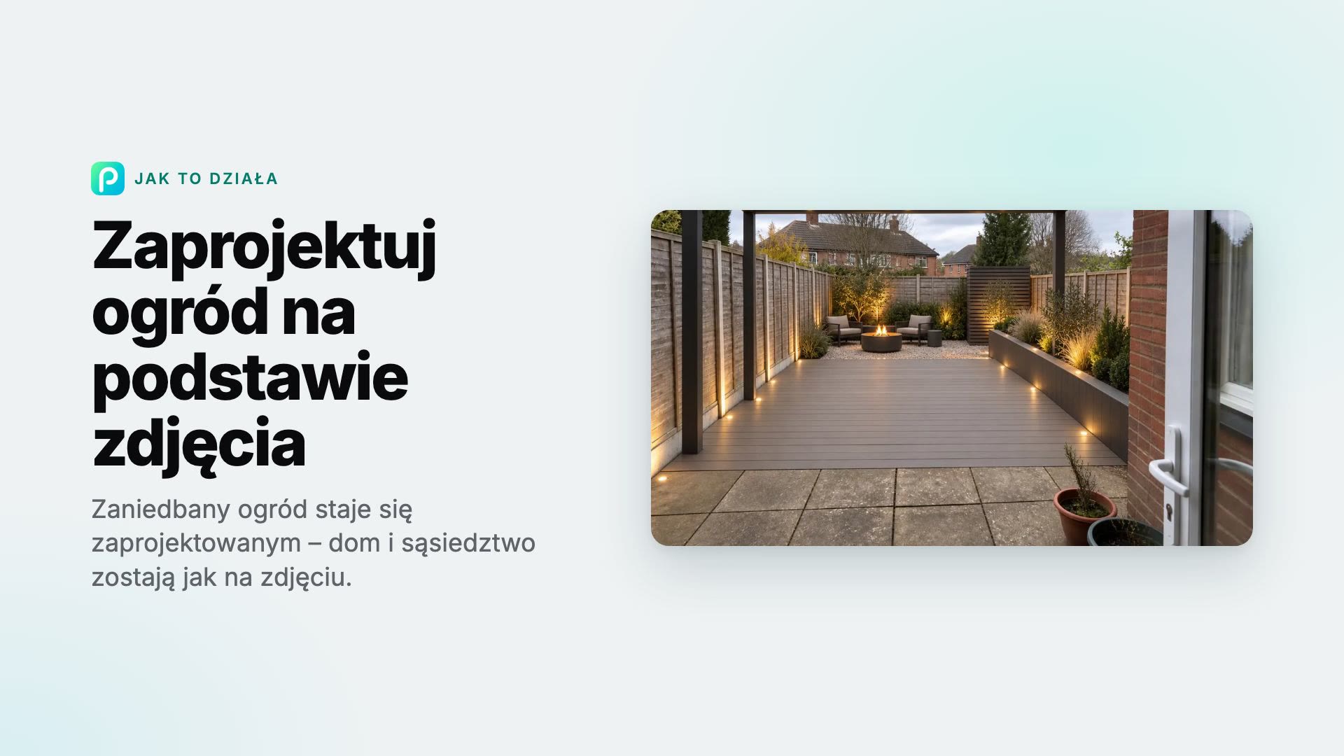 Jak zaprojektować ogród na podstawie zdjęcia w Pixly