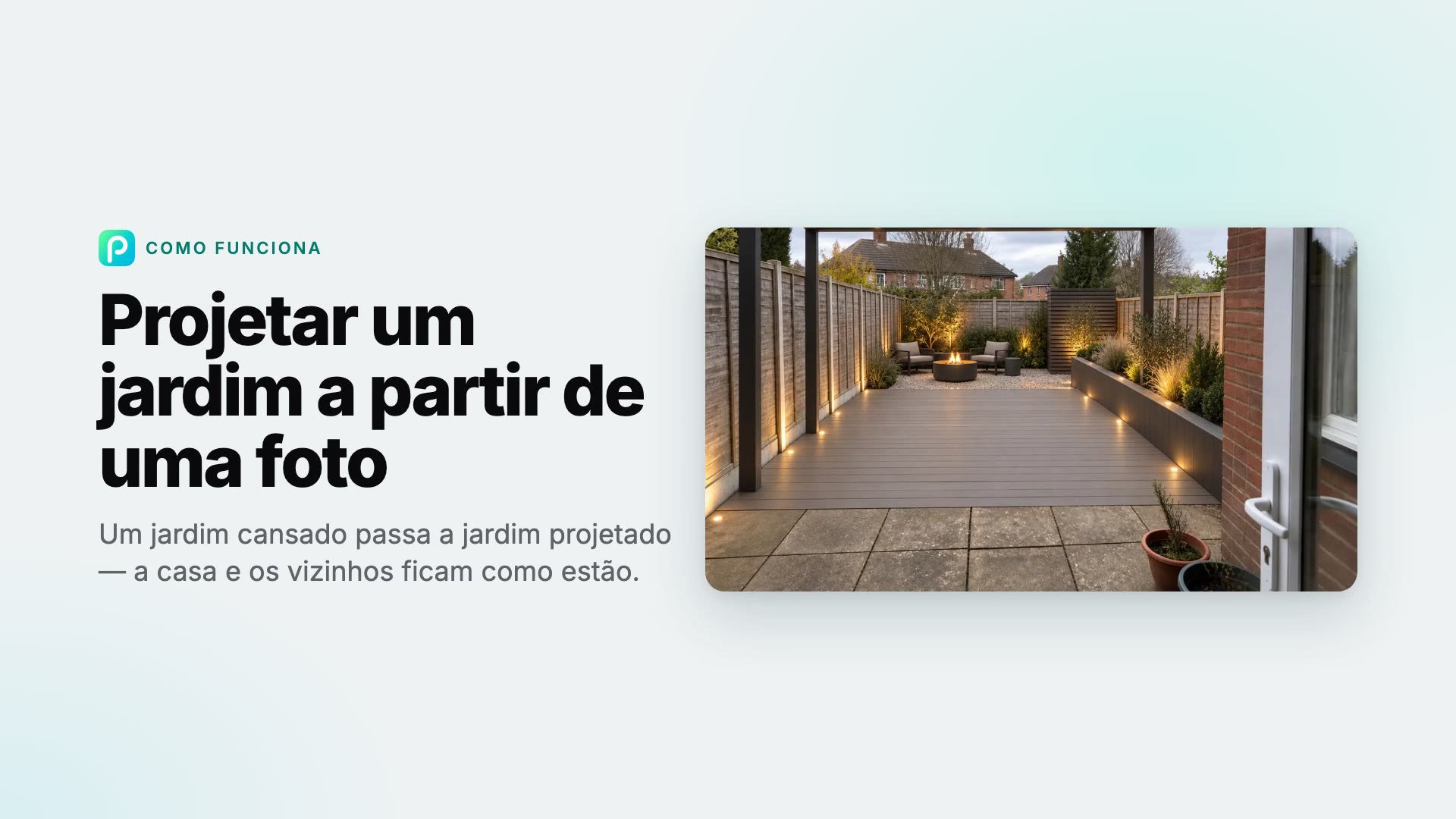 Como projetar um jardim a partir de uma foto no Pixly