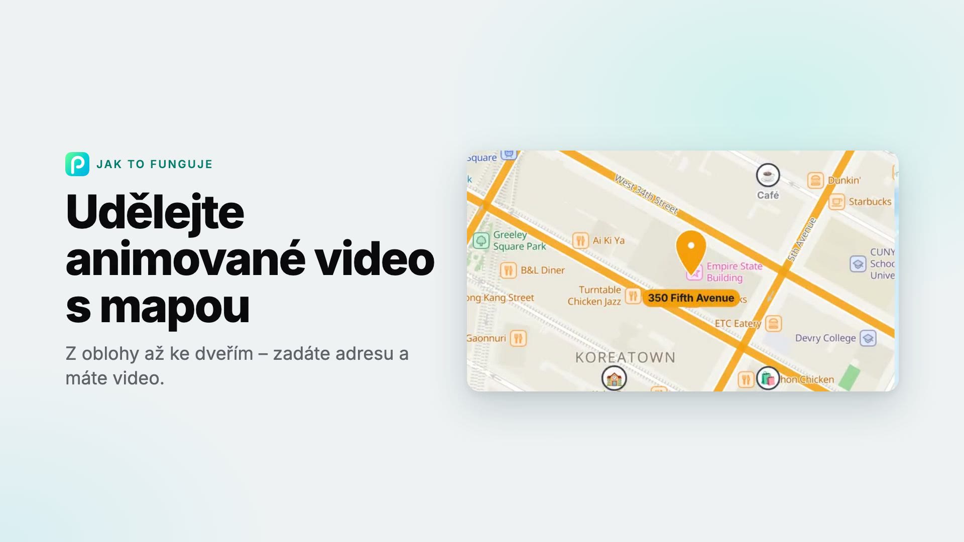 Jak v Pixly udělat animované video s mapou