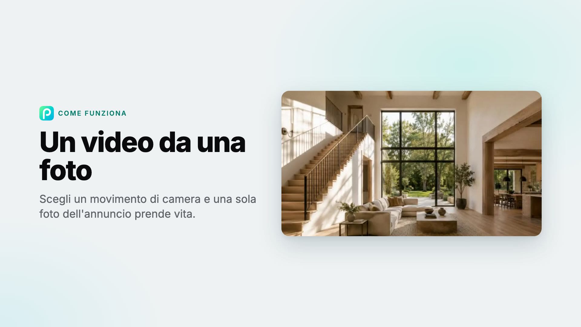 Come trasformare una foto immobiliare in un video con Pixly