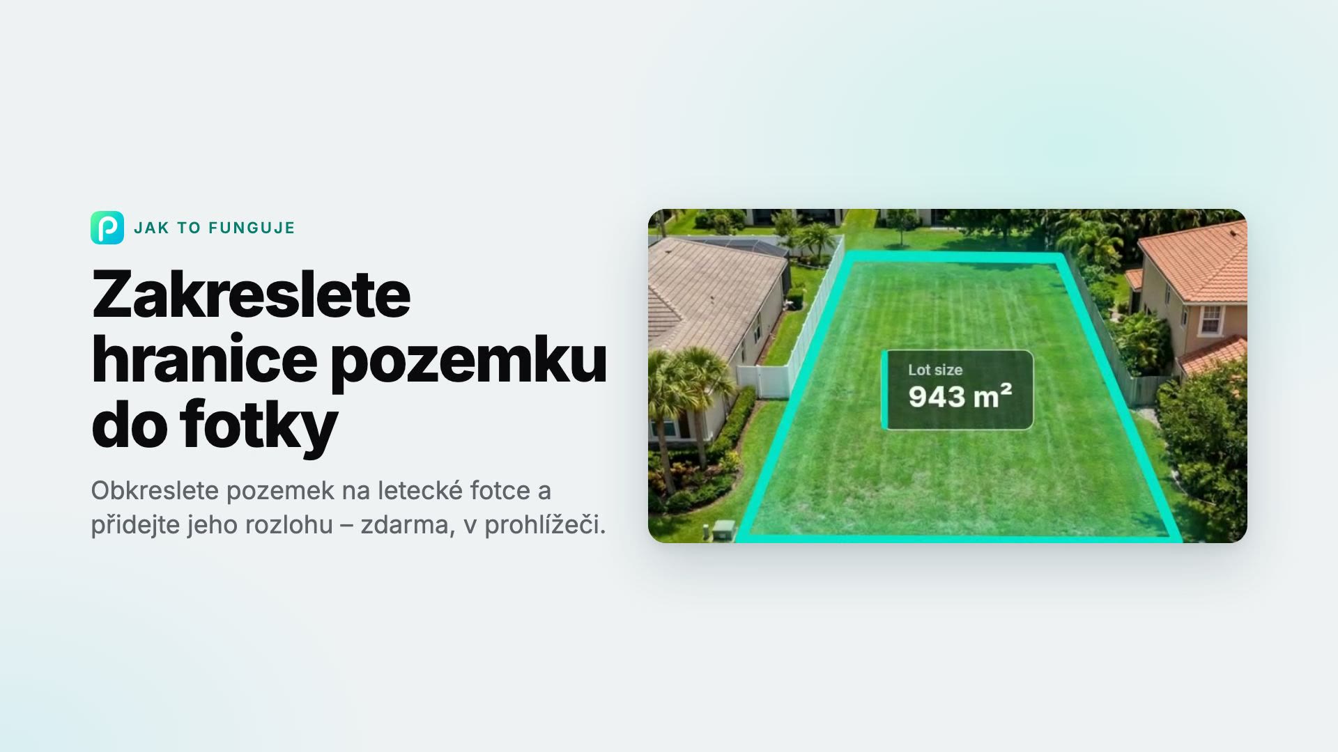 Jak v Pixly zakreslit hranice pozemku do fotky