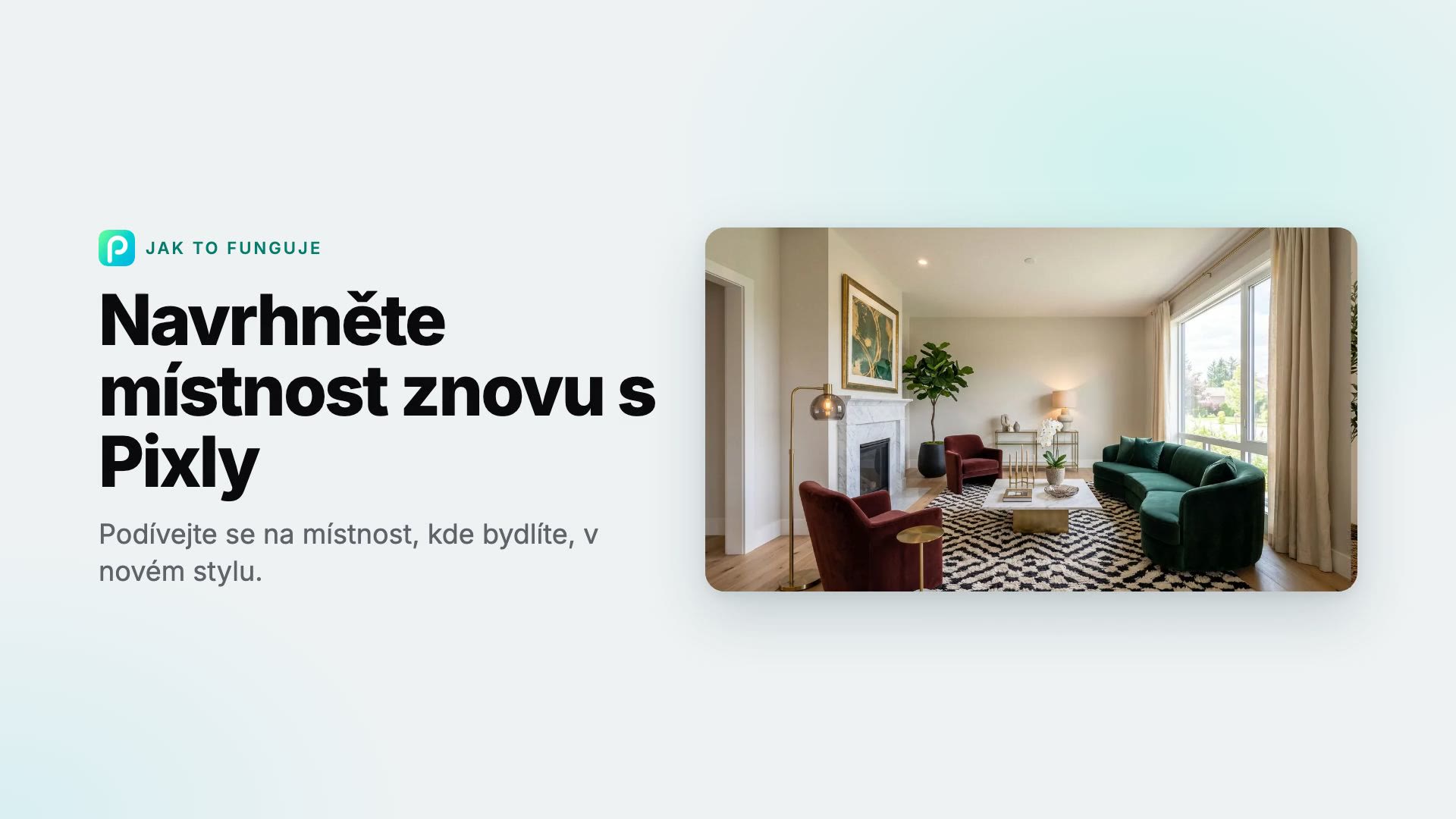 Jak s AI navrhnout místnost znovu v Pixly
