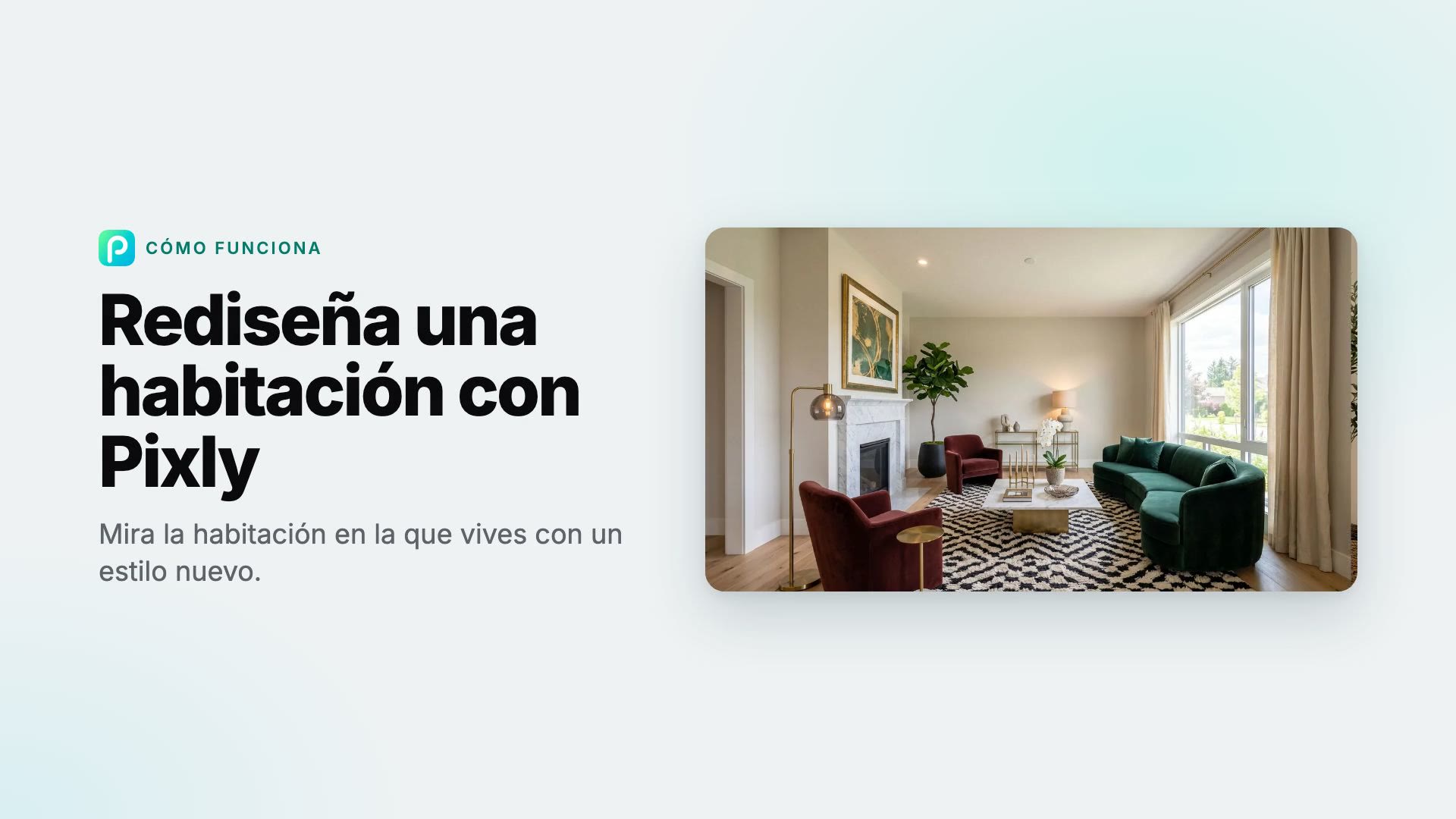 Cómo rediseñar una habitación con IA en Pixly