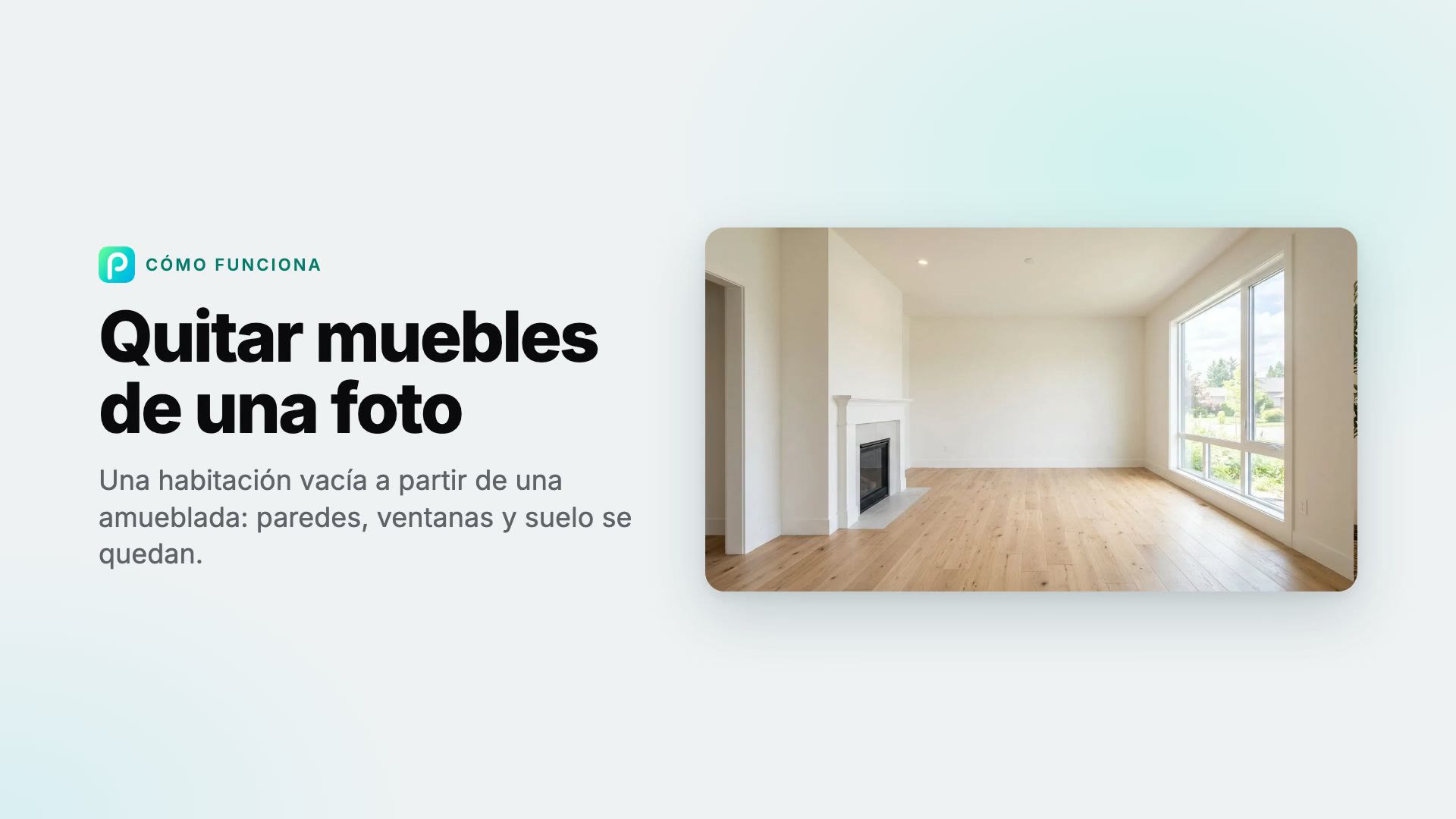 Cómo quitar muebles de una foto en Pixly