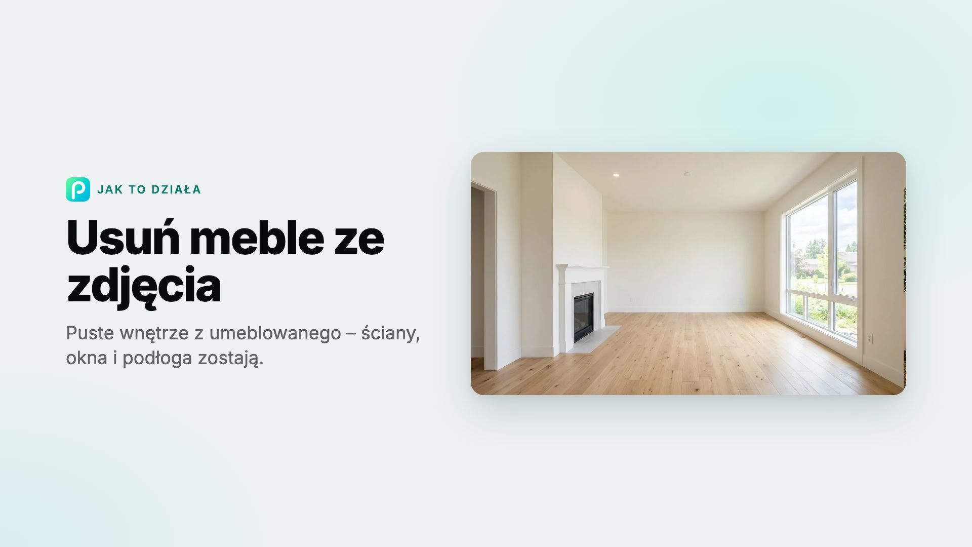 Jak usunąć meble ze zdjęcia w Pixly