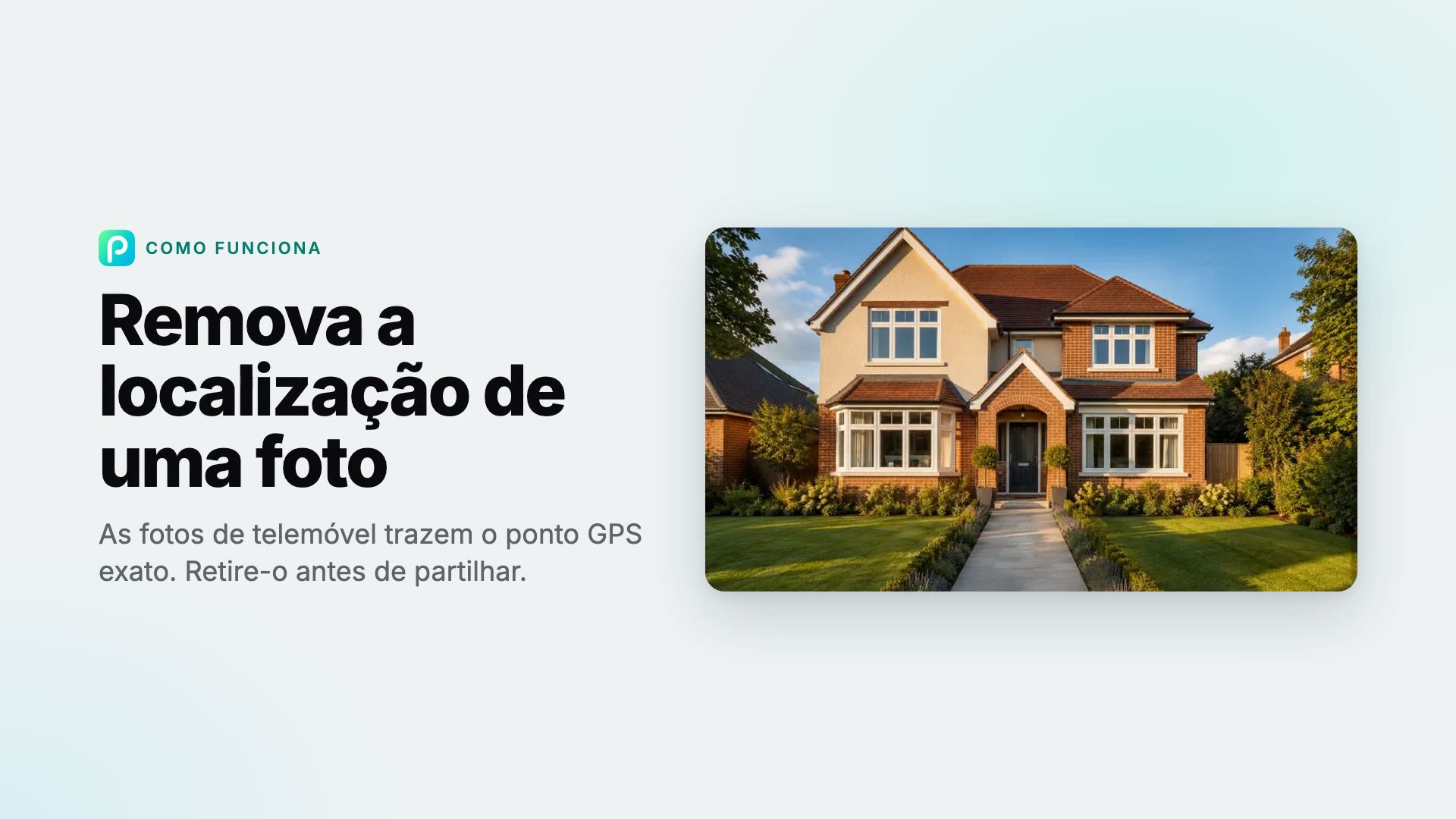 Como remover a localização de uma foto com o Pixly