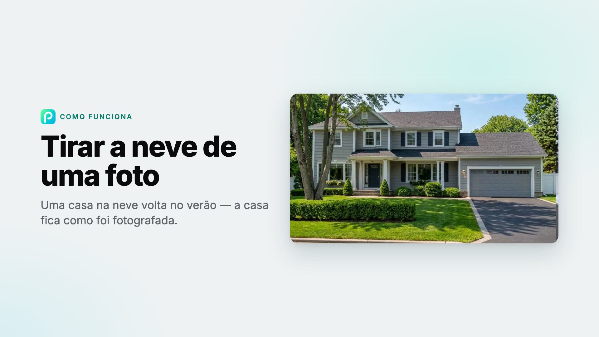 Como tirar a neve de uma foto no Pixly