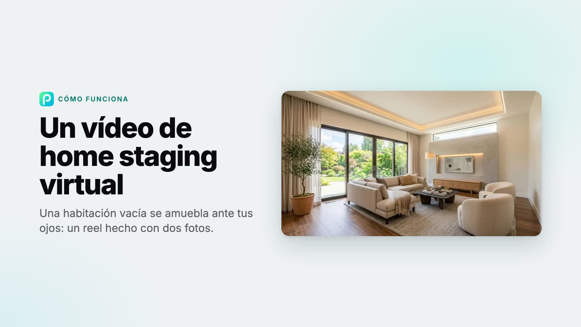 Cómo hacer un vídeo de home staging virtual en Pixly