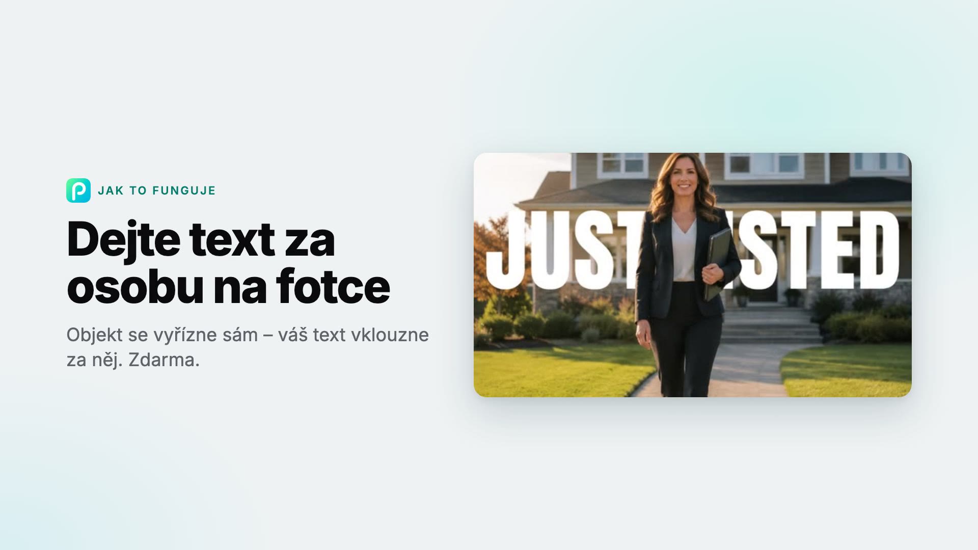 Jak v Pixly dát text za postavu na fotce