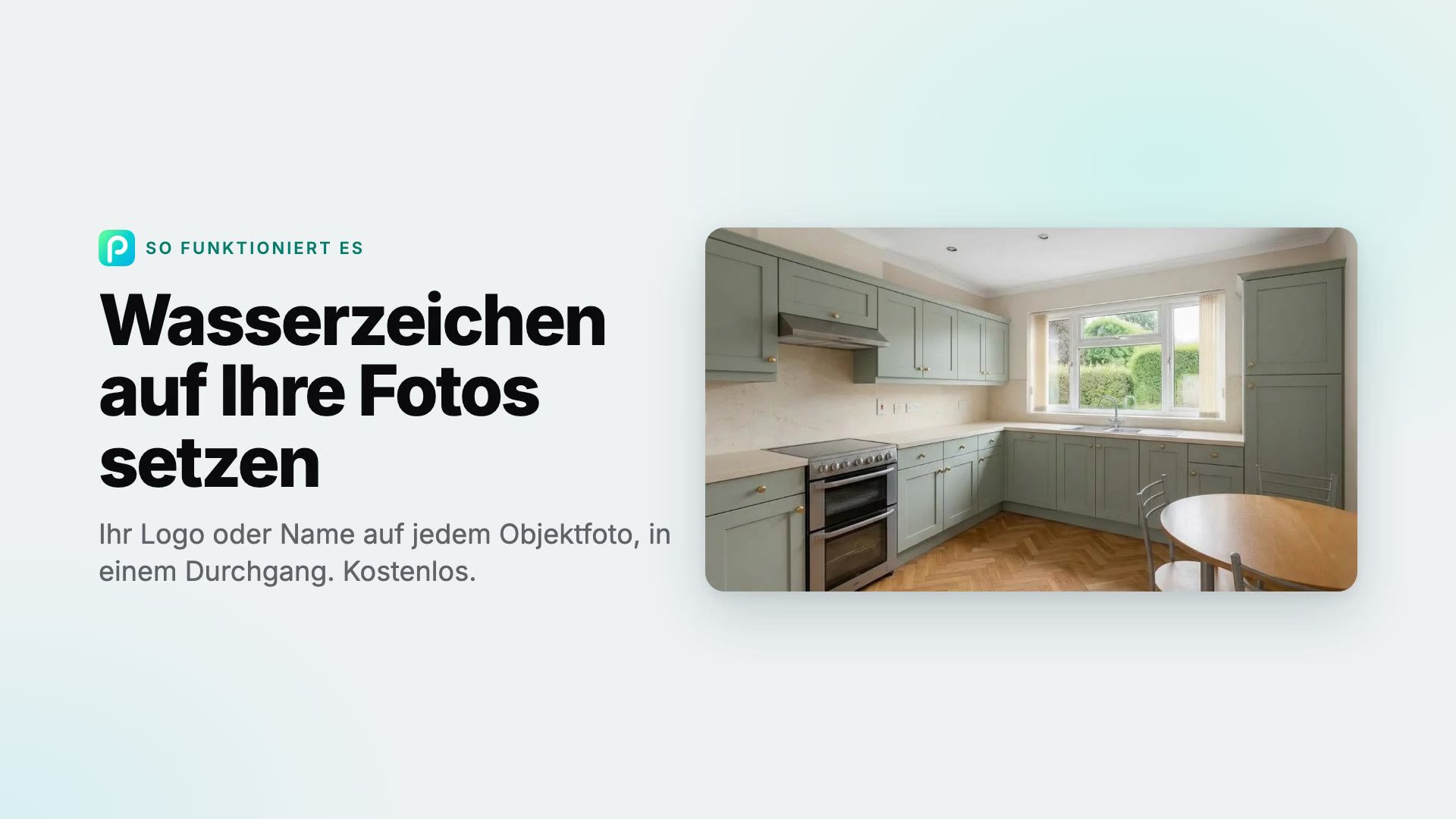 So fügen Sie mit Pixly ein Wasserzeichen in ein Foto ein