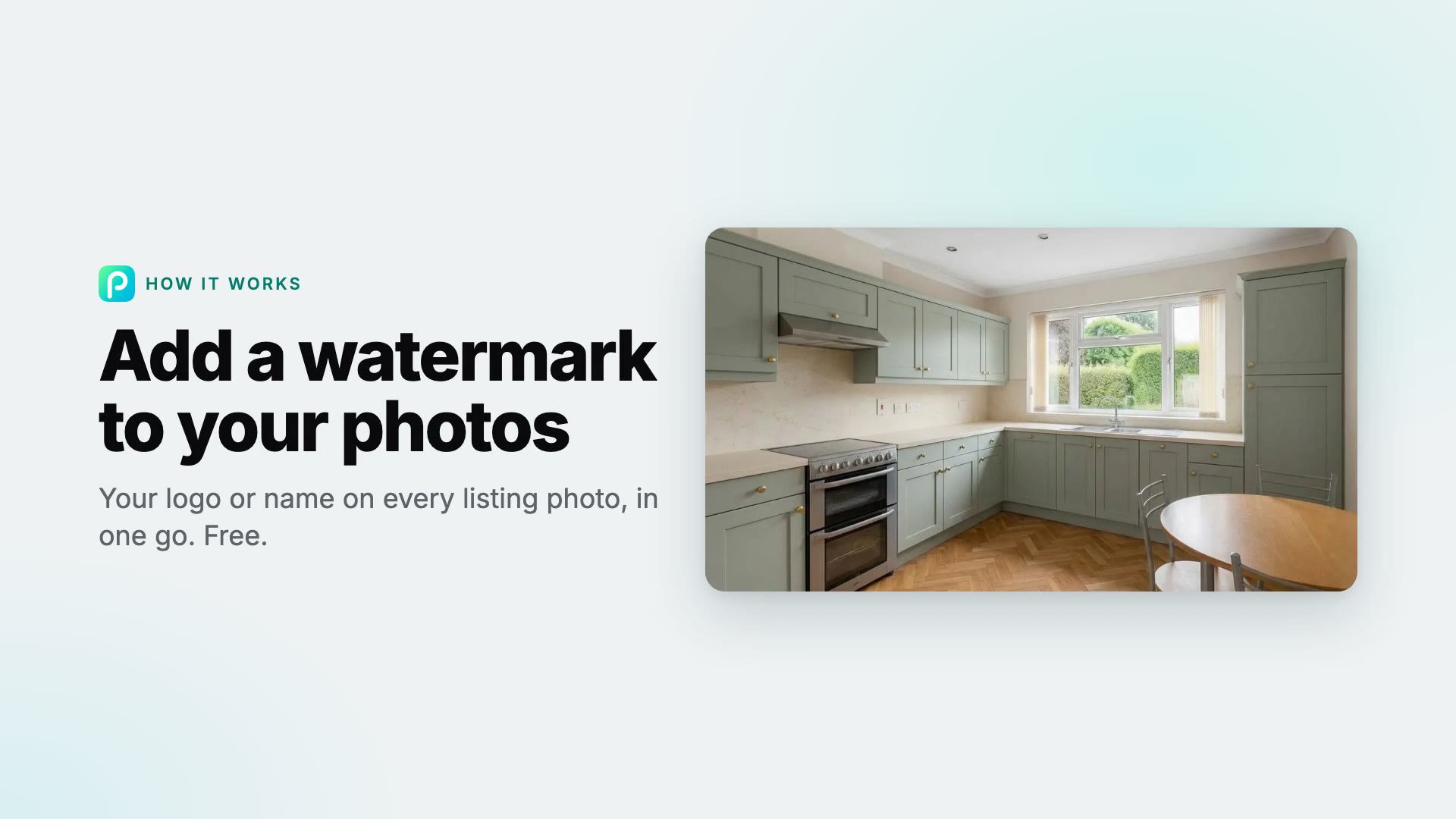 How to add a watermark to a photo with Pixly