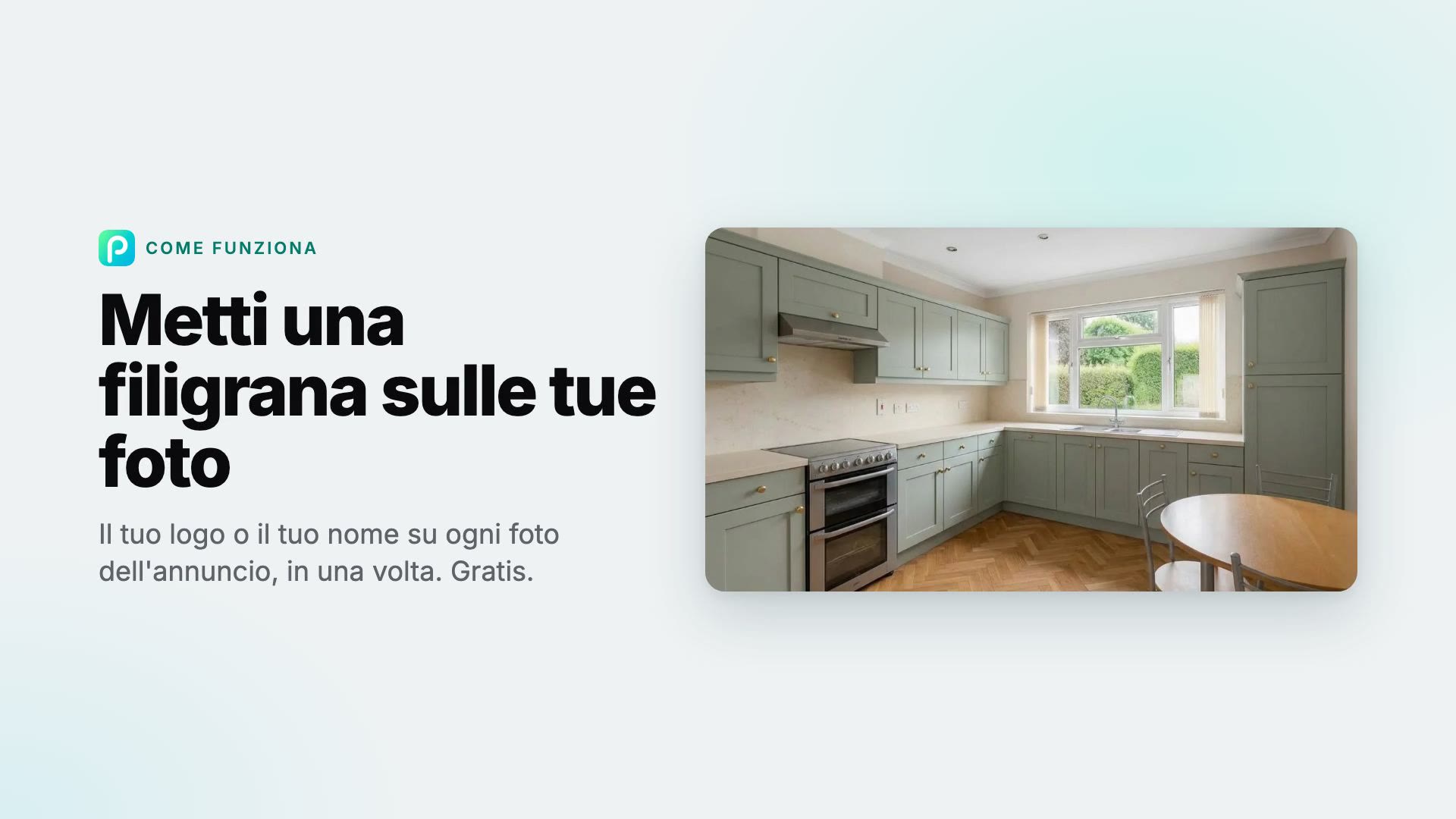 Come mettere una filigrana su una foto con Pixly